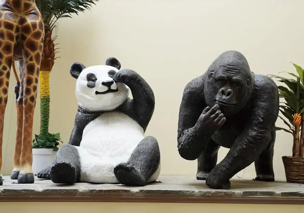 動物オブジェ例